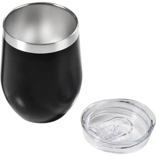 Serendipio Sheridan Stainless Steel Vacuum Tumbler Black Without Lid